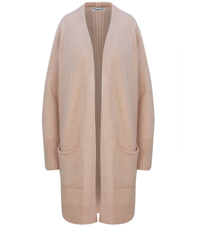 Teplý měkký svetr LONG BASIC