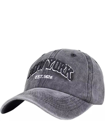 Unisex kšiltovka s výšivkou New York DESTROYED