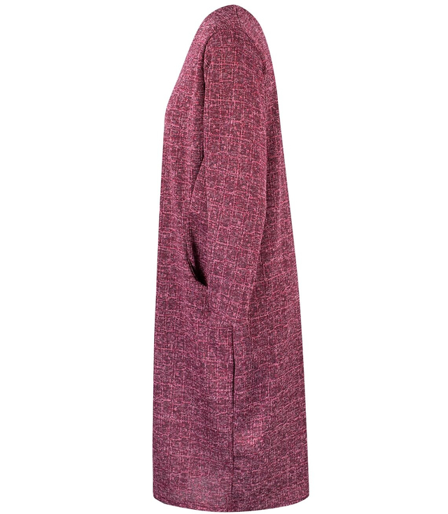 Rovný střih midi šatů Rovný střih Dámské šaty MELANIA