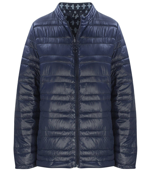 Oboustranná přechodná prošívaná krátká bunda