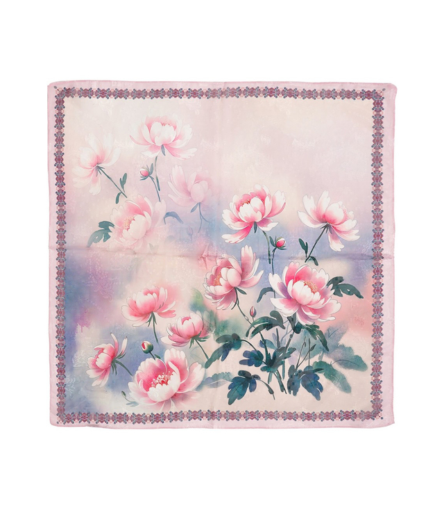 Elegantní dámská šála s šíleným vzorem 70x70