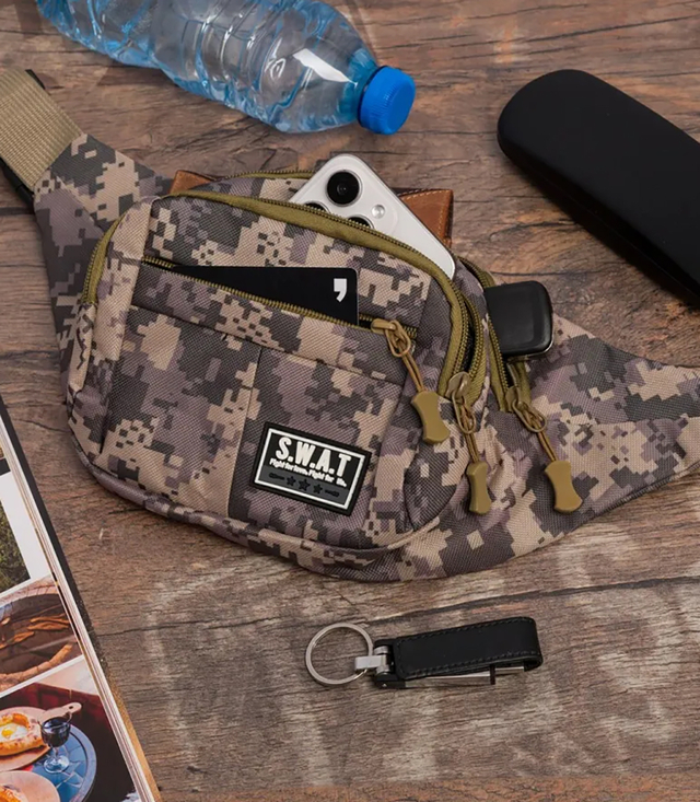 Pánské vojenské opaskové pouzdro unisex