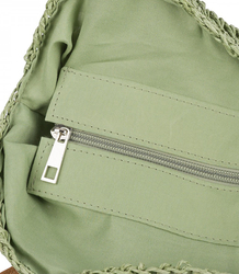 Dámská plážová taška boho openwork pro letní košík shopper