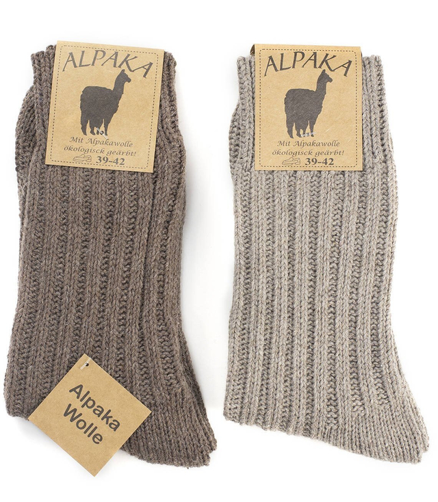UNIVERSAL teplé ponožky Wool ALPAKA 2-pack