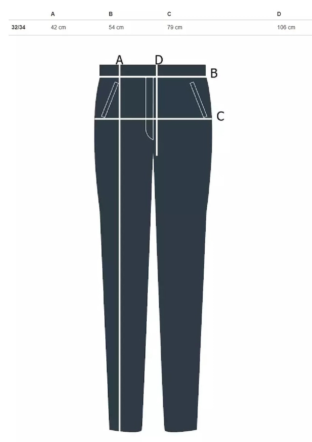 KLASICKÉ ROVNÉ DŽÍNY