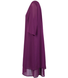 Elegantní tylové šaty s podšívkou midi IZABELLA plus vel