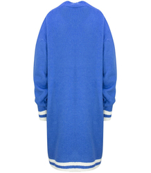 Teplý měkký svetr LONG s pruhy