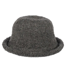 Dámský klobouk z měkké plyšové látky