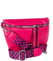 Módní velká bederní crossbody ledvinka