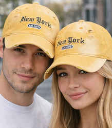 Baseballová čepice NEW YORK UNISEX s ozdobnou nášivkou