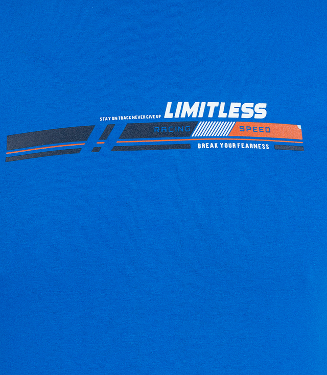 Pánské tričko s krátkým rukávem a sportovním potiskem