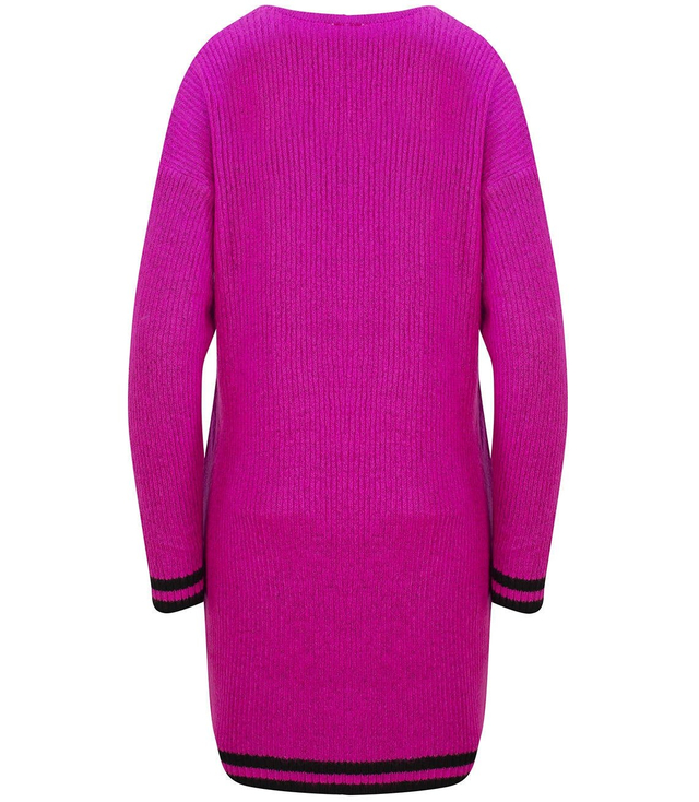 klasický měkký dlouhý svetr teplé