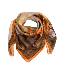 Elegantní dámská šála s šíleným vzorem 70x70