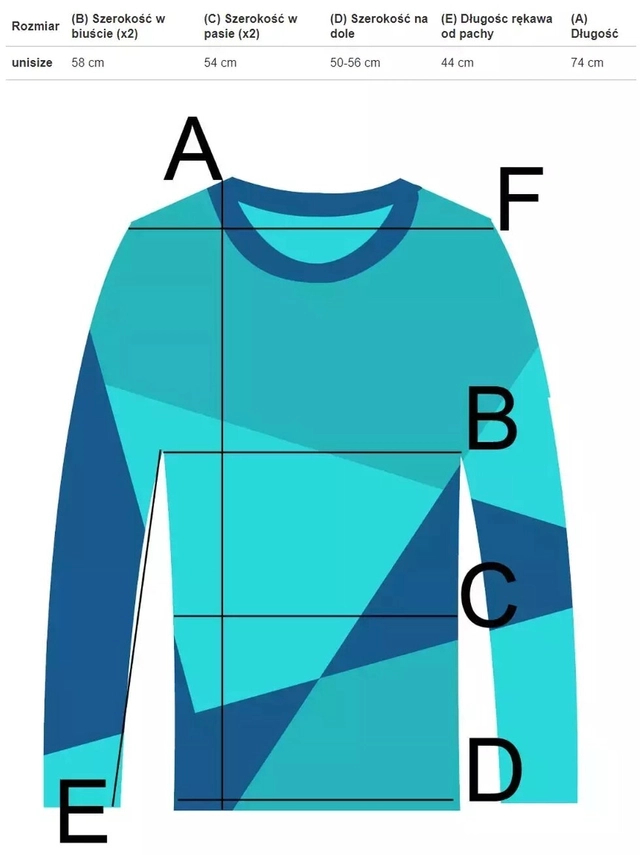 Klasický teplý svetr GOLF Oversize