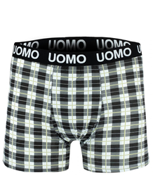 Pánské kostkované boxerky Plus Size