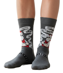 Pánské vánoční ponožky - zimní, teplé, vánoční vzory