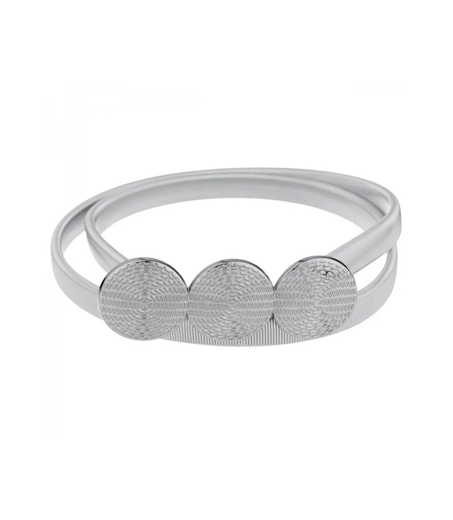 Dámský pásek s ozdobnou sponou k šatům