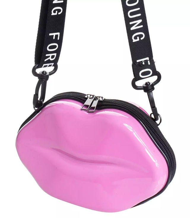 CUFFER Malá plastová taška USTA KISS