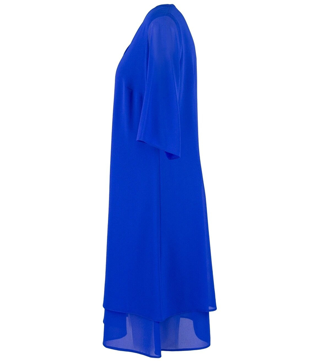 Elegantní tylové šaty s podšívkou midi IZABELLA plus vel