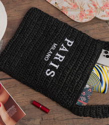 Lehká a prostorná taška přes rameno PARIS MILANO