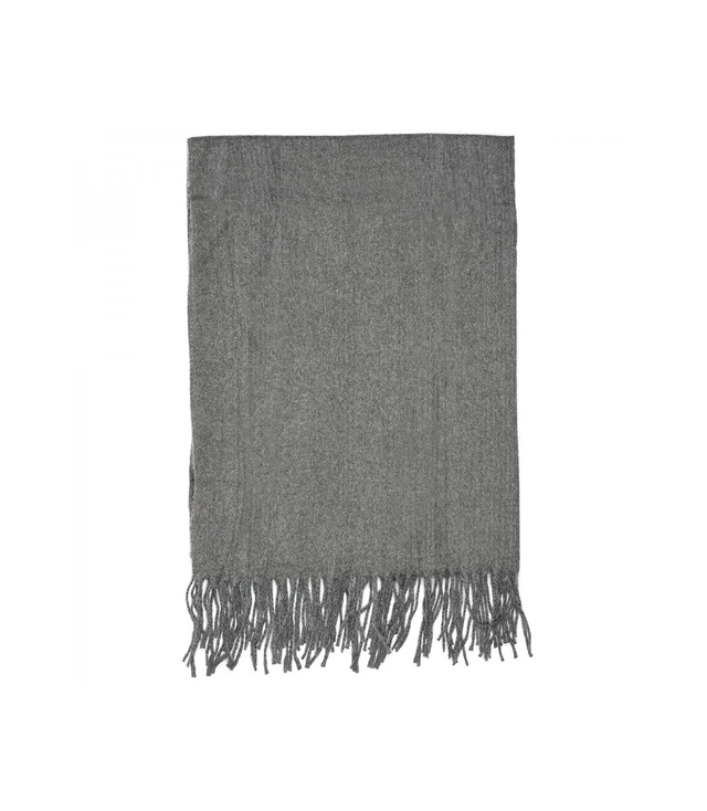 Měkká velká šála s třásněmi klasická